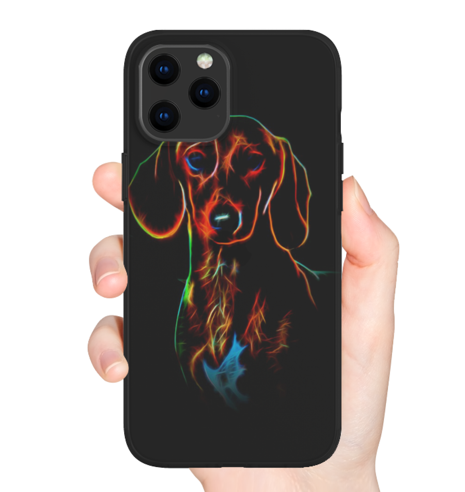 Dachshund Phone Case - Glowing