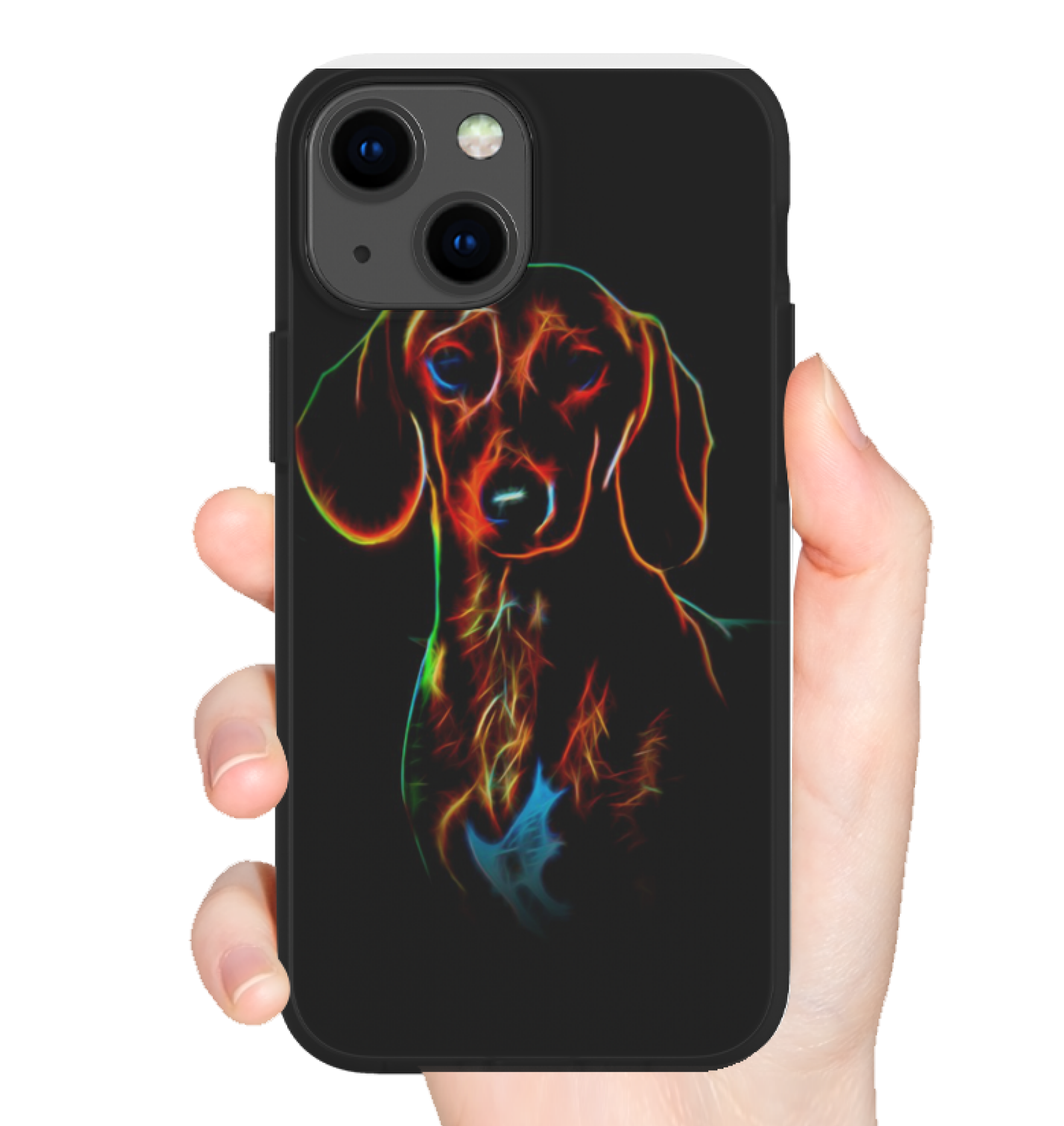 Dachshund Phone Case - Glowing