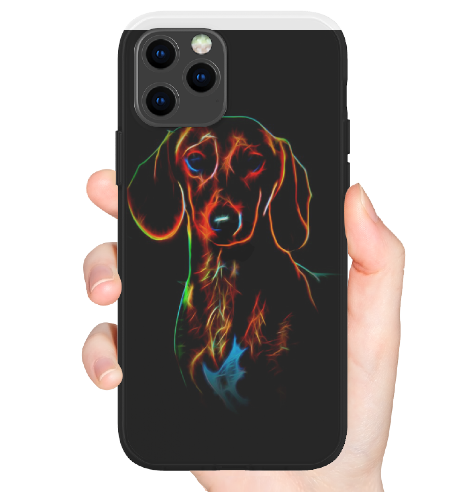 Dachshund Phone Case - Glowing