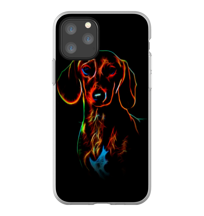 Dachshund Phone Case - Glowing