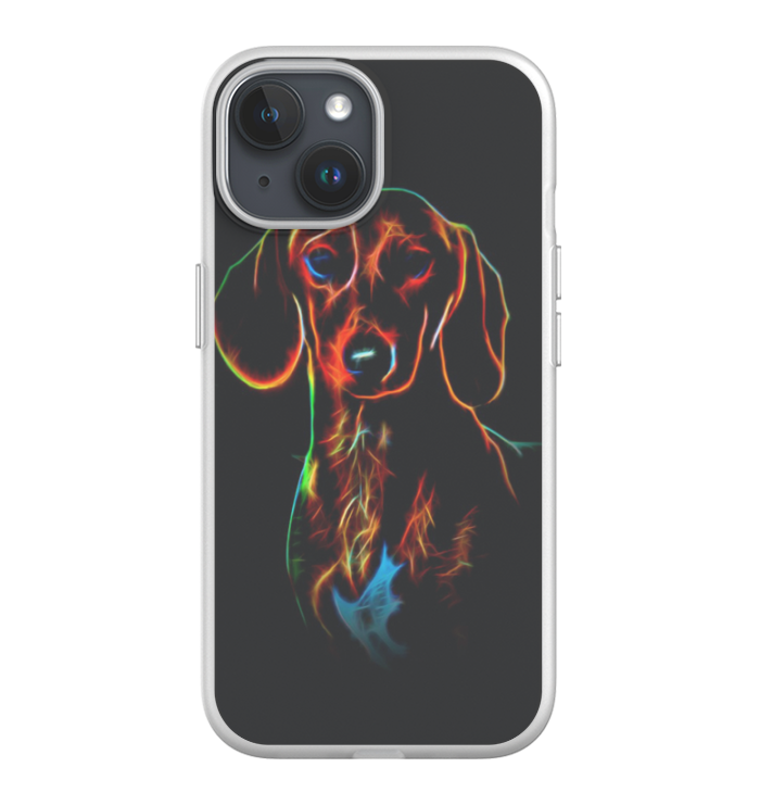 Dachshund Phone Case - Glowing