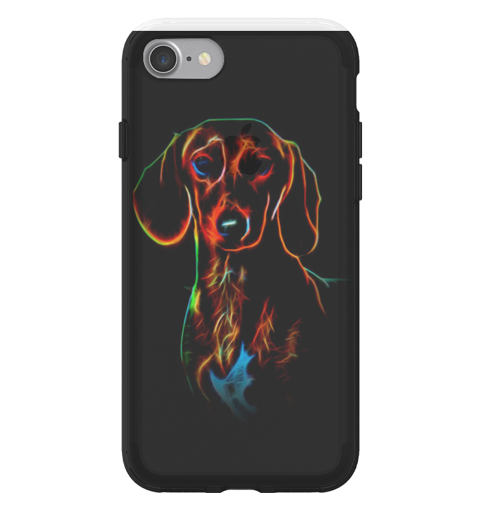 Dachshund Phone Case - Glowing