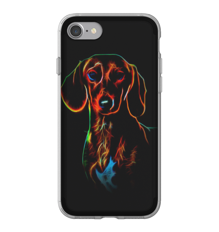 Dachshund Phone Case - Glowing