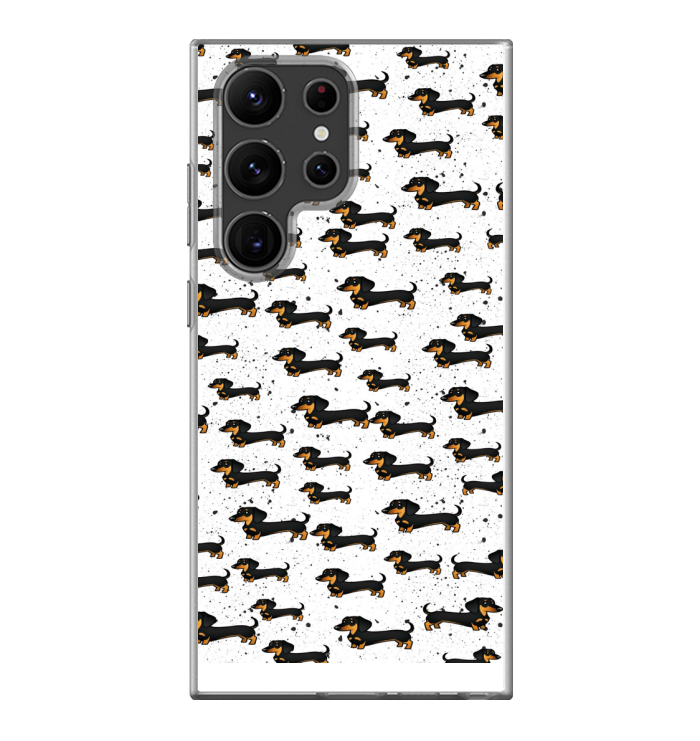 Dachshund Galaxy Phone Case