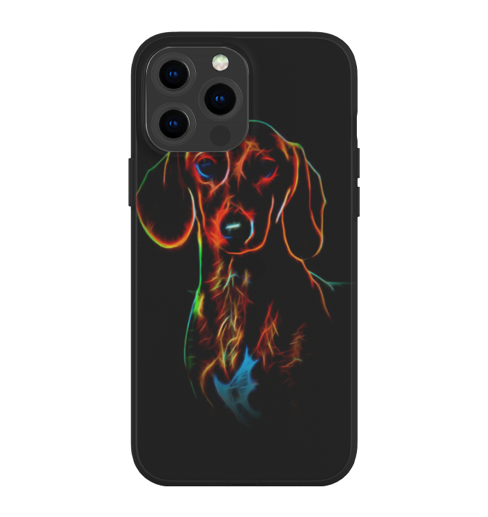 Dachshund Phone Case - Glowing