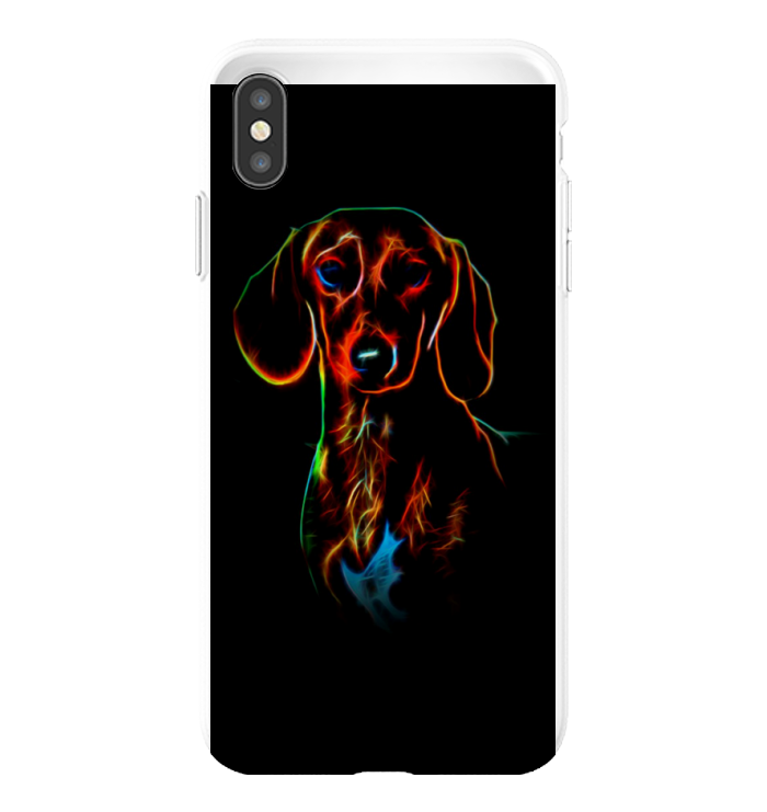 Dachshund Phone Case - Glowing