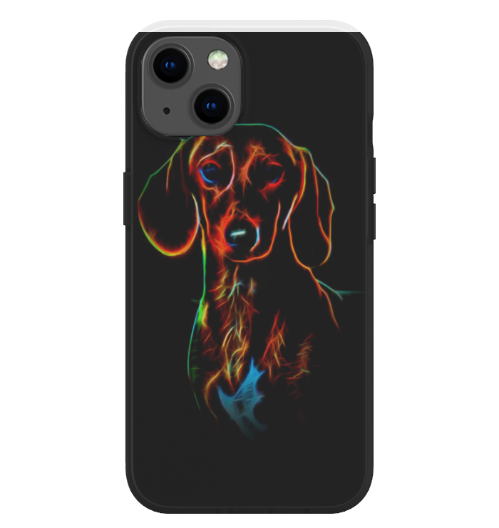 Dachshund Phone Case - Glowing