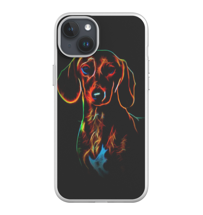 Dachshund Phone Case - Glowing