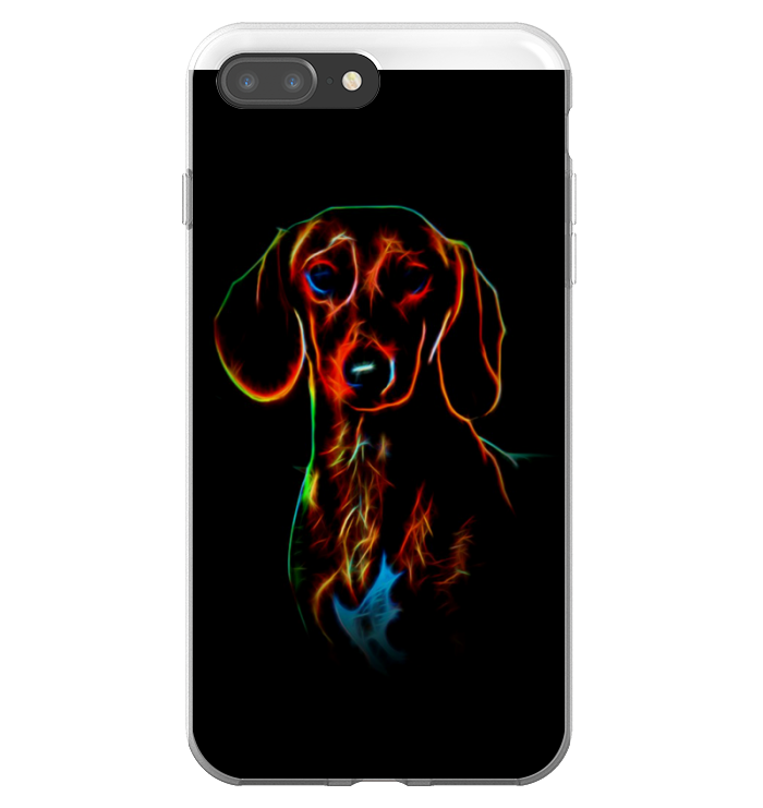 Dachshund Phone Case - Glowing