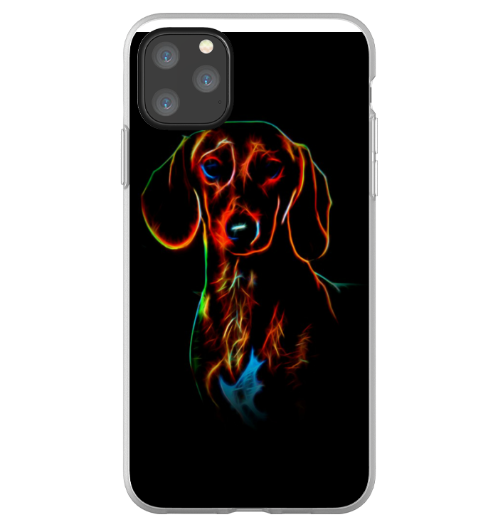 Dachshund Phone Case - Glowing