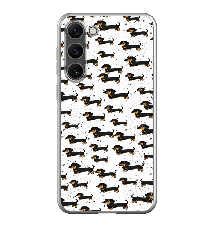 Dachshund Galaxy Phone Case