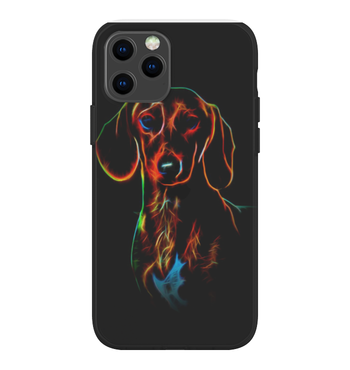 Dachshund Phone Case - Glowing