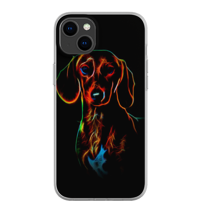 Dachshund Phone Case - Glowing