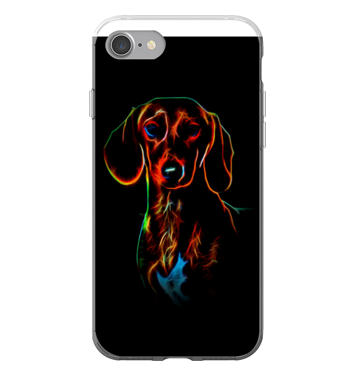 Dachshund Phone Case - Glowing