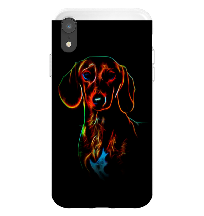 Dachshund Phone Case - Glowing