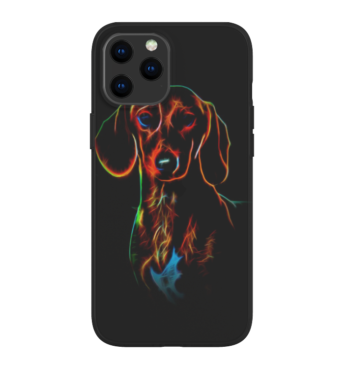 Dachshund Phone Case - Glowing