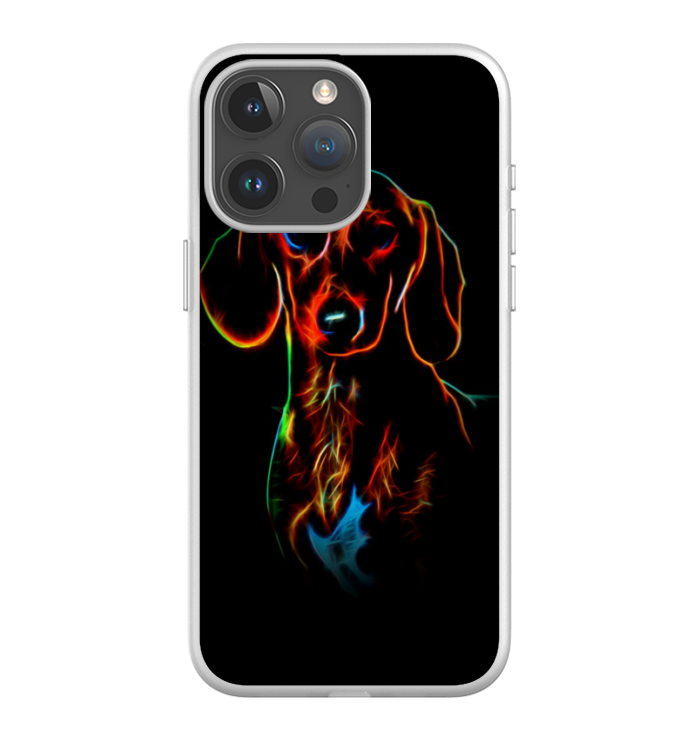 Dachshund Phone Case - Glowing