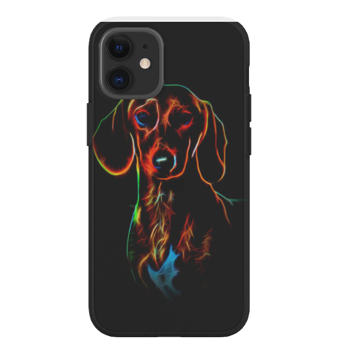 Dachshund Phone Case - Glowing