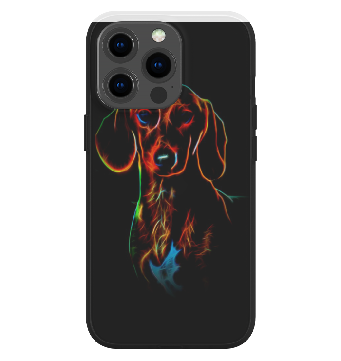 Dachshund Phone Case - Glowing