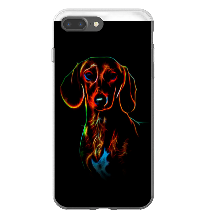 Dachshund Phone Case - Glowing