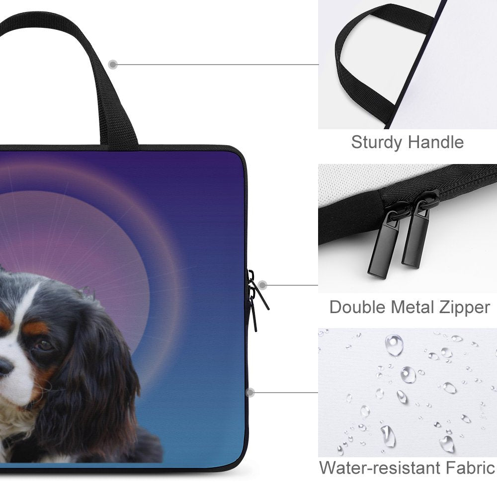 Cavalier King Charles Spaniel Laptop Sleeve (Multiple Sizes) - Tri