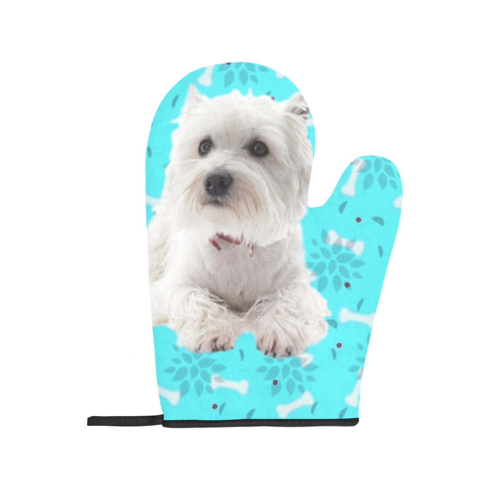 Westie Oven Mitts & Pot Holders (4 Piece Set)