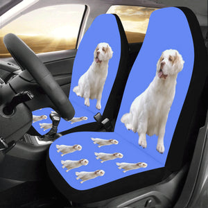 Clumber Spaniel Car Seat Covers (Set of 2)