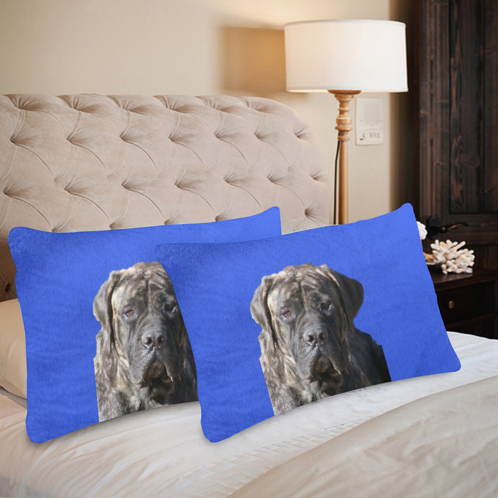 English Mastiff Pillow Cases - Set of 2 - Brindle