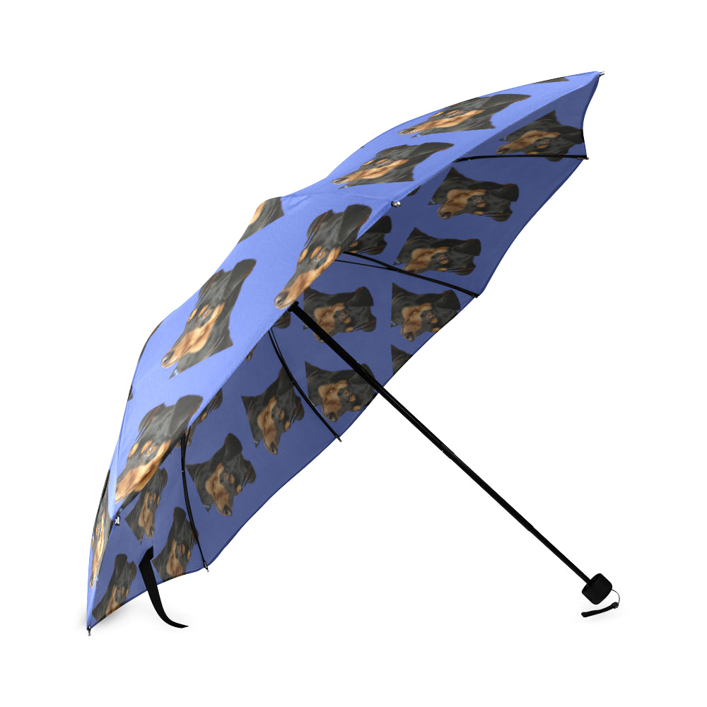 Pinscher Umbrella - Mini Blue