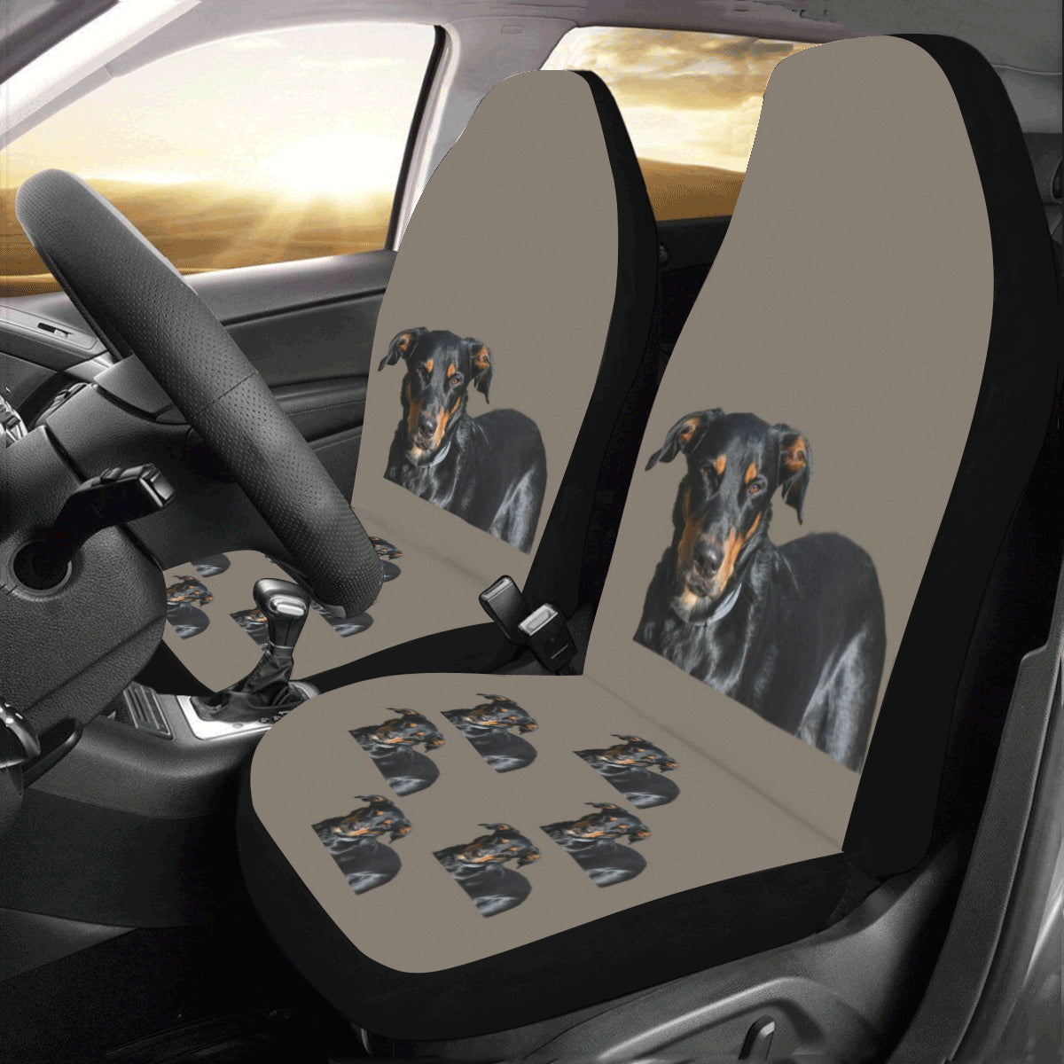 Beauceron Car Seat Covers (Set of 2)