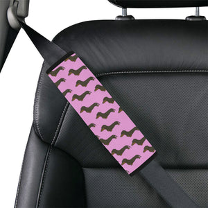 Dachshund Car Seat Belt Cover - Pink