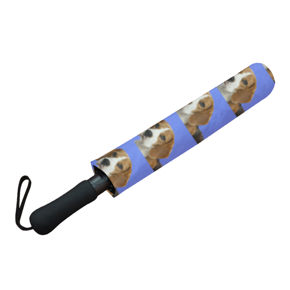 Beagle Umbrella -Blue - Semi Automatic