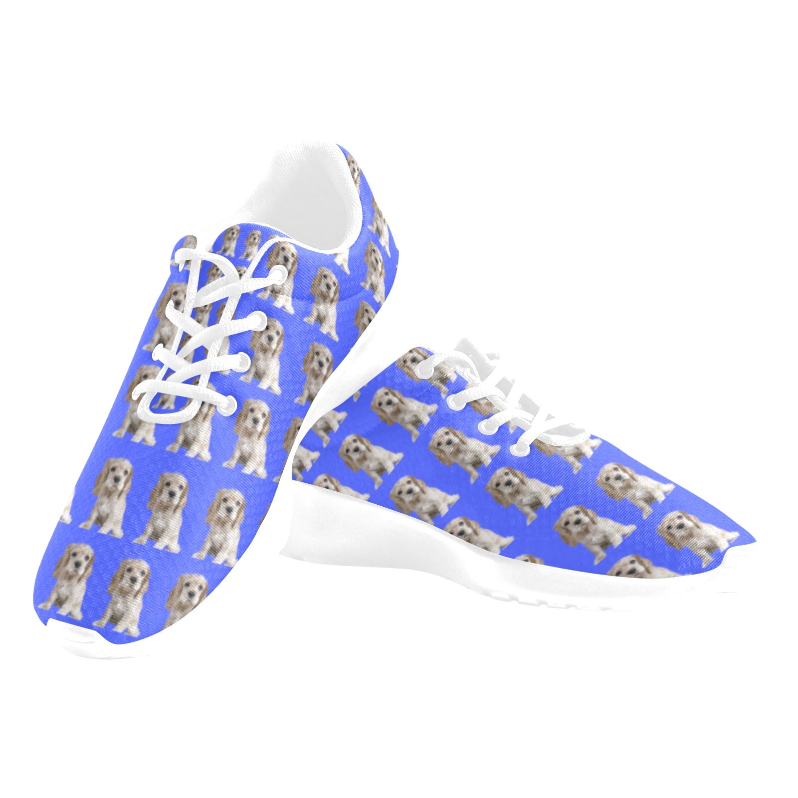 Cocker Spaniel Sneakers - Blue