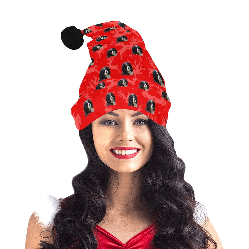 Cavalier King Charles Spaniel Santa Hat