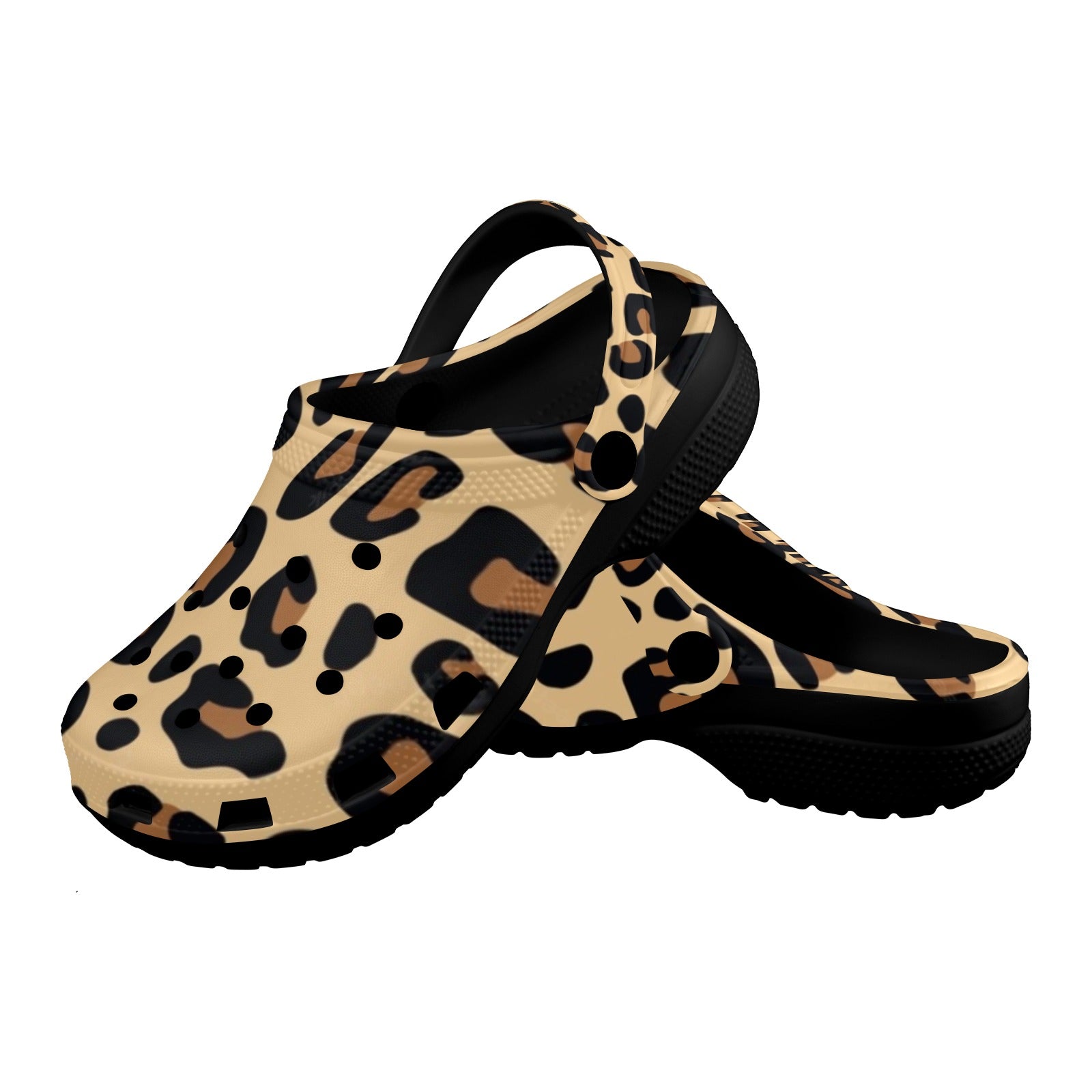 Leopard Print Clogs