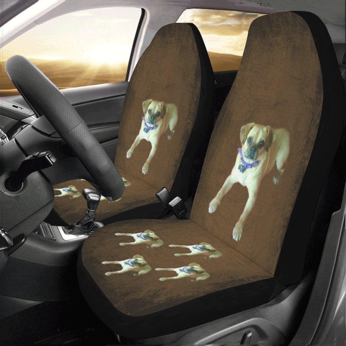 Puggle Car Seat Covers (Set of 2)