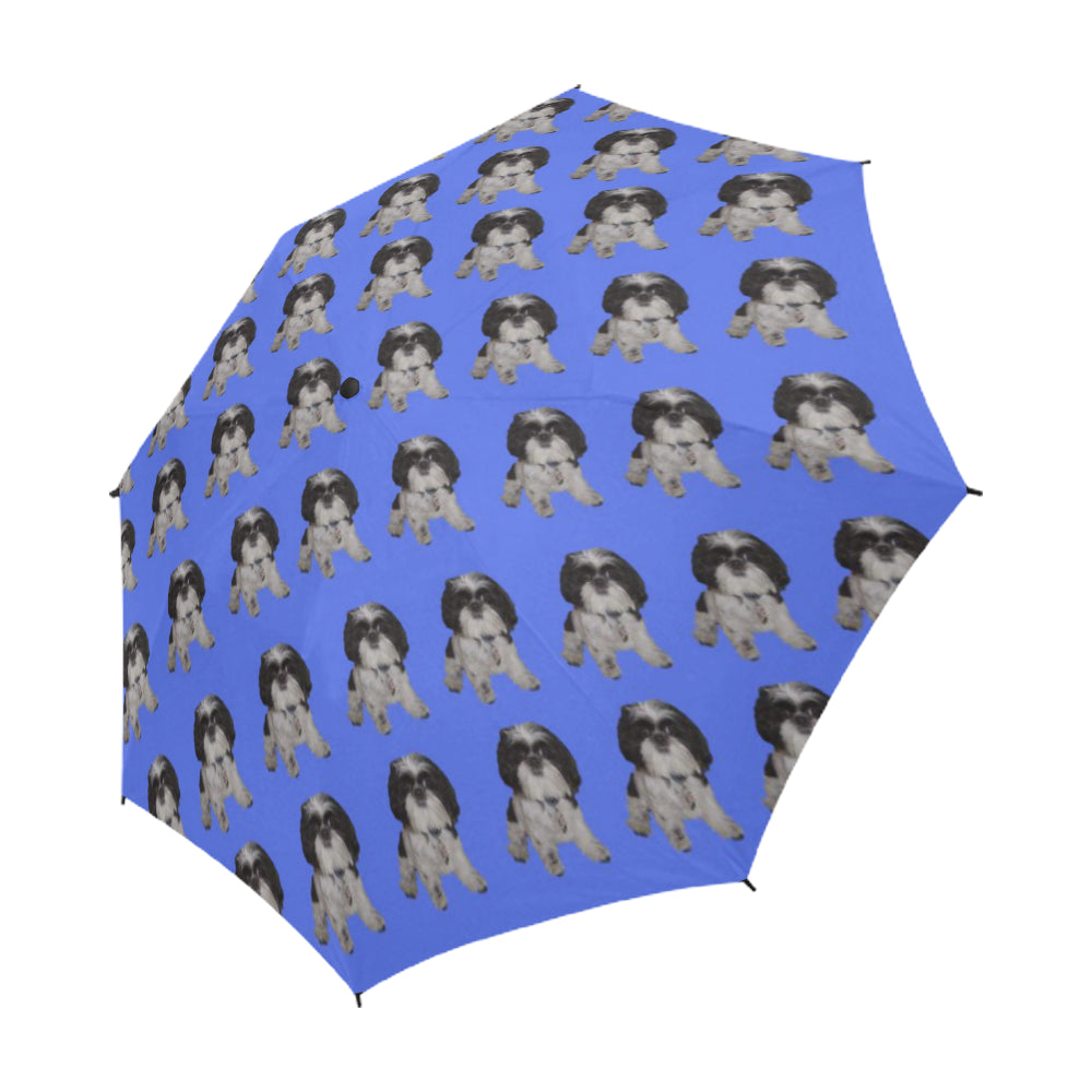 Shih Tzu Umbrella - White &amp; Black