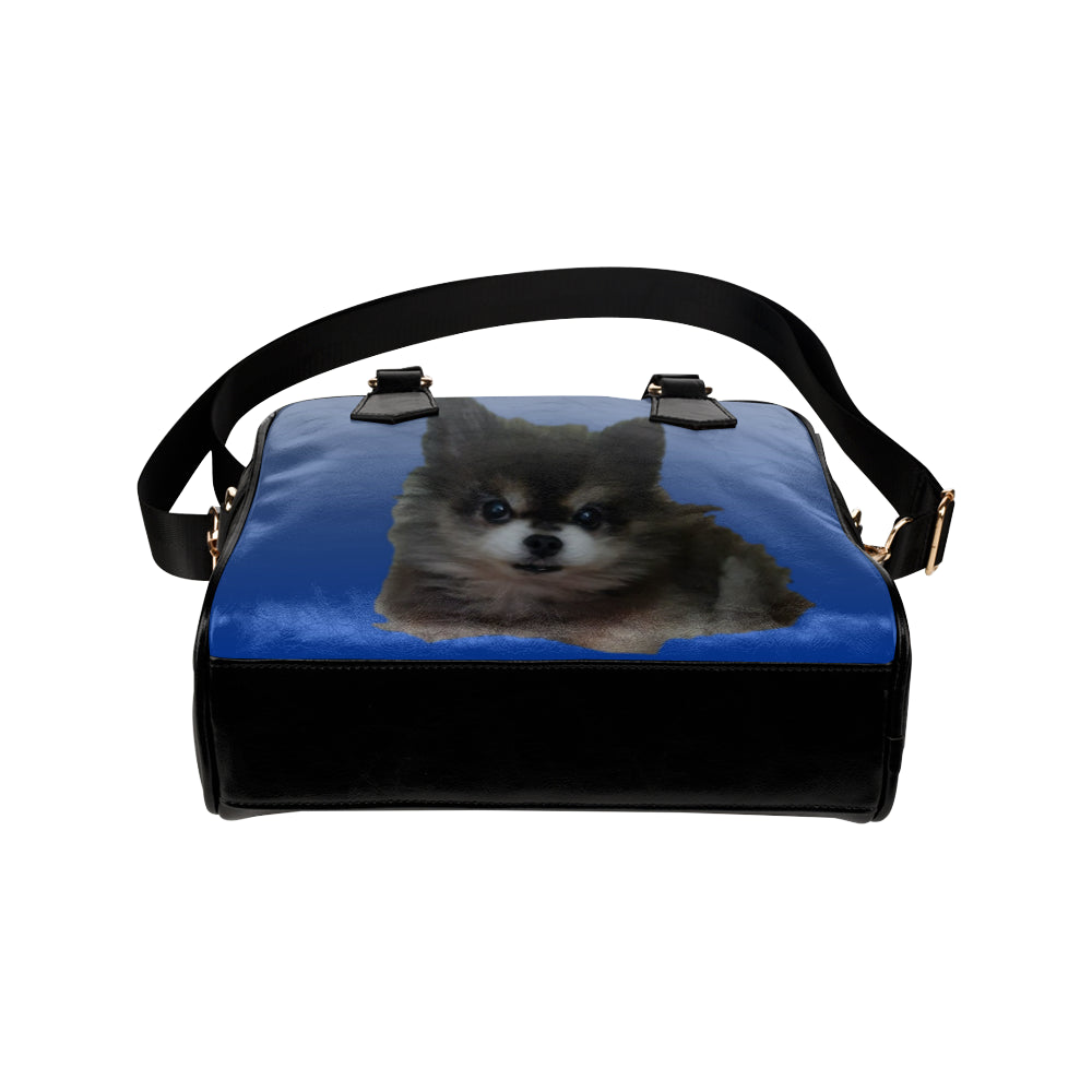 Toy Pomeranian Shoulder Bag - Hunter