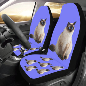 Siamese Cat Car Seat Covers ( Set of 2)