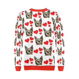 Chihuahua Hearts Sweatshirt