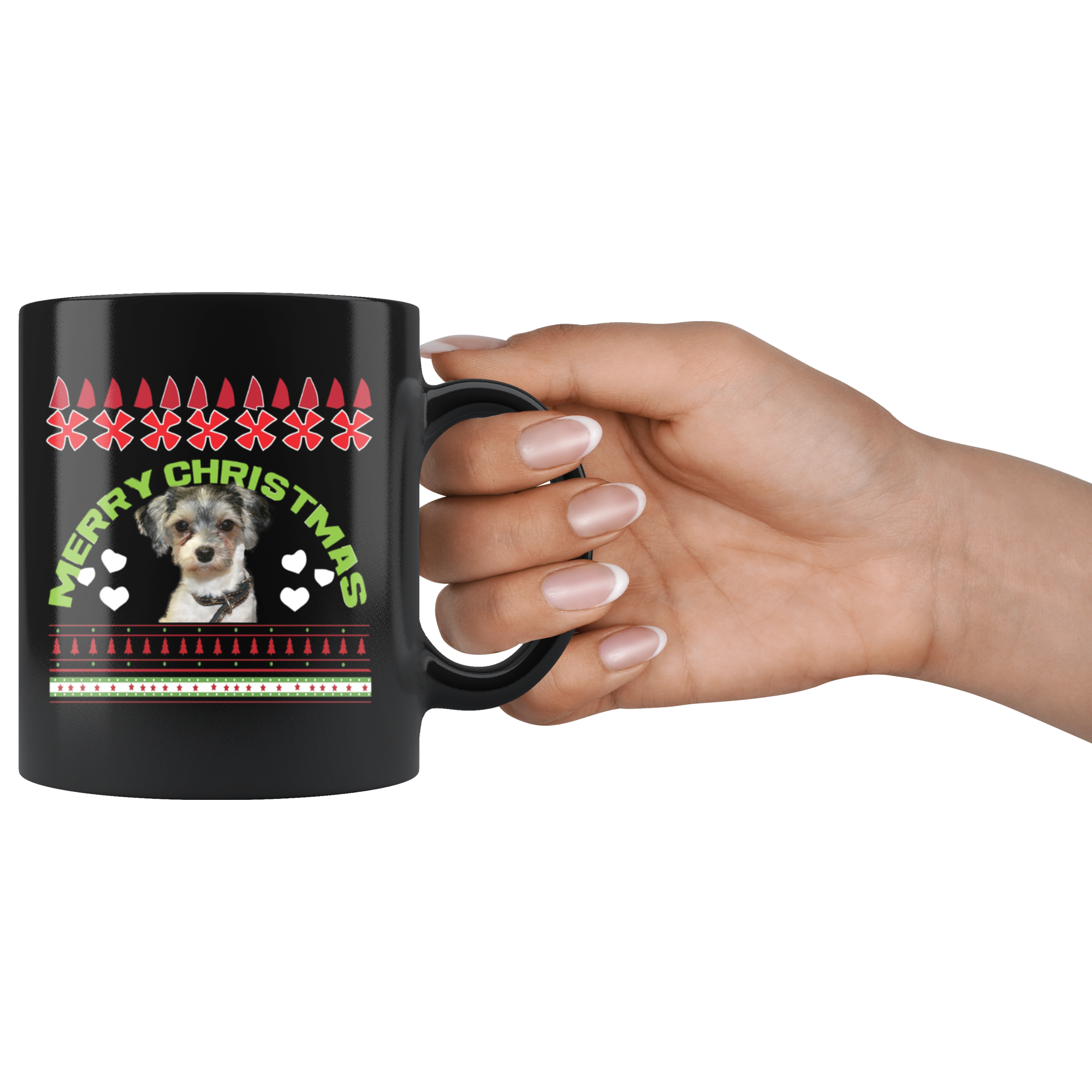 Biewer Terrier Holiday Mug