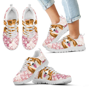 Corgi Floral Sneakers