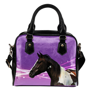 Pinto Horse Shoulder Bag