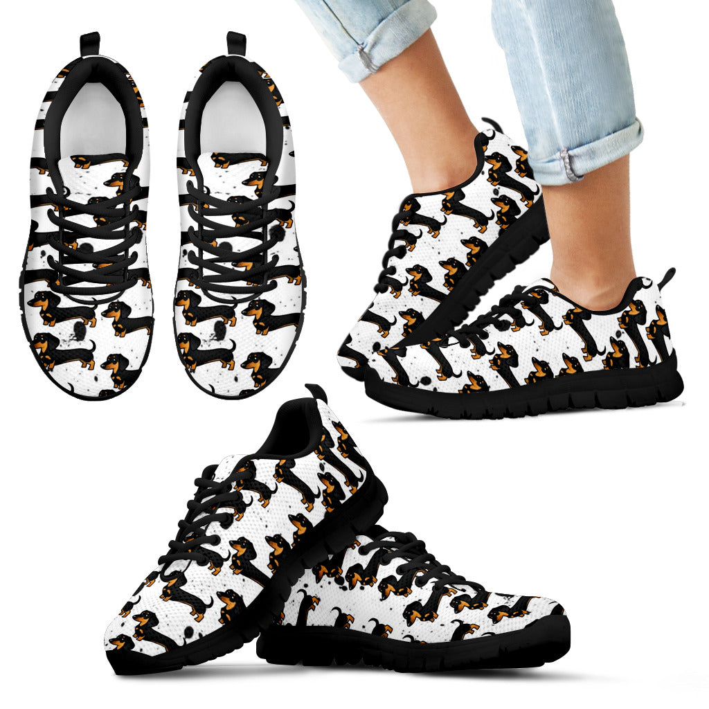 Dachshund Sneakers - Women's & Kid's