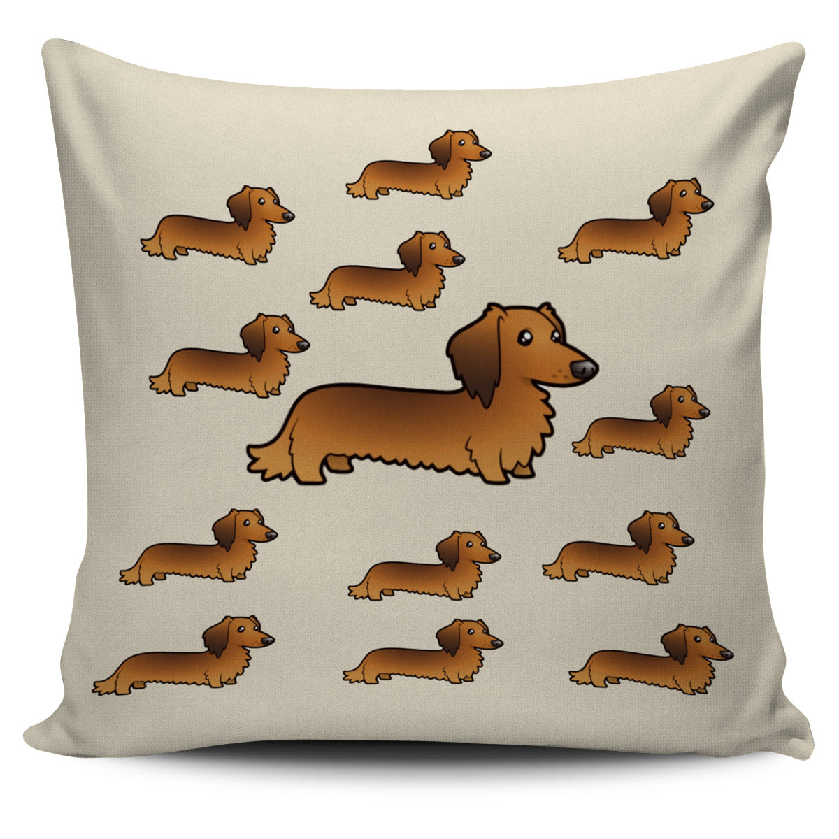 Dachshund Pillow Cover PP