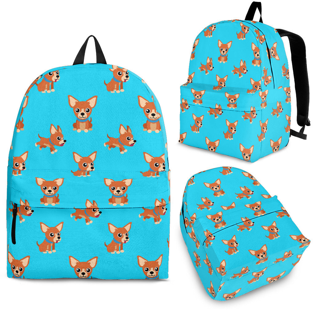 Cartoon Chihuahua Backpack