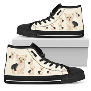Cartoon Yorkshire Terrier Shoes