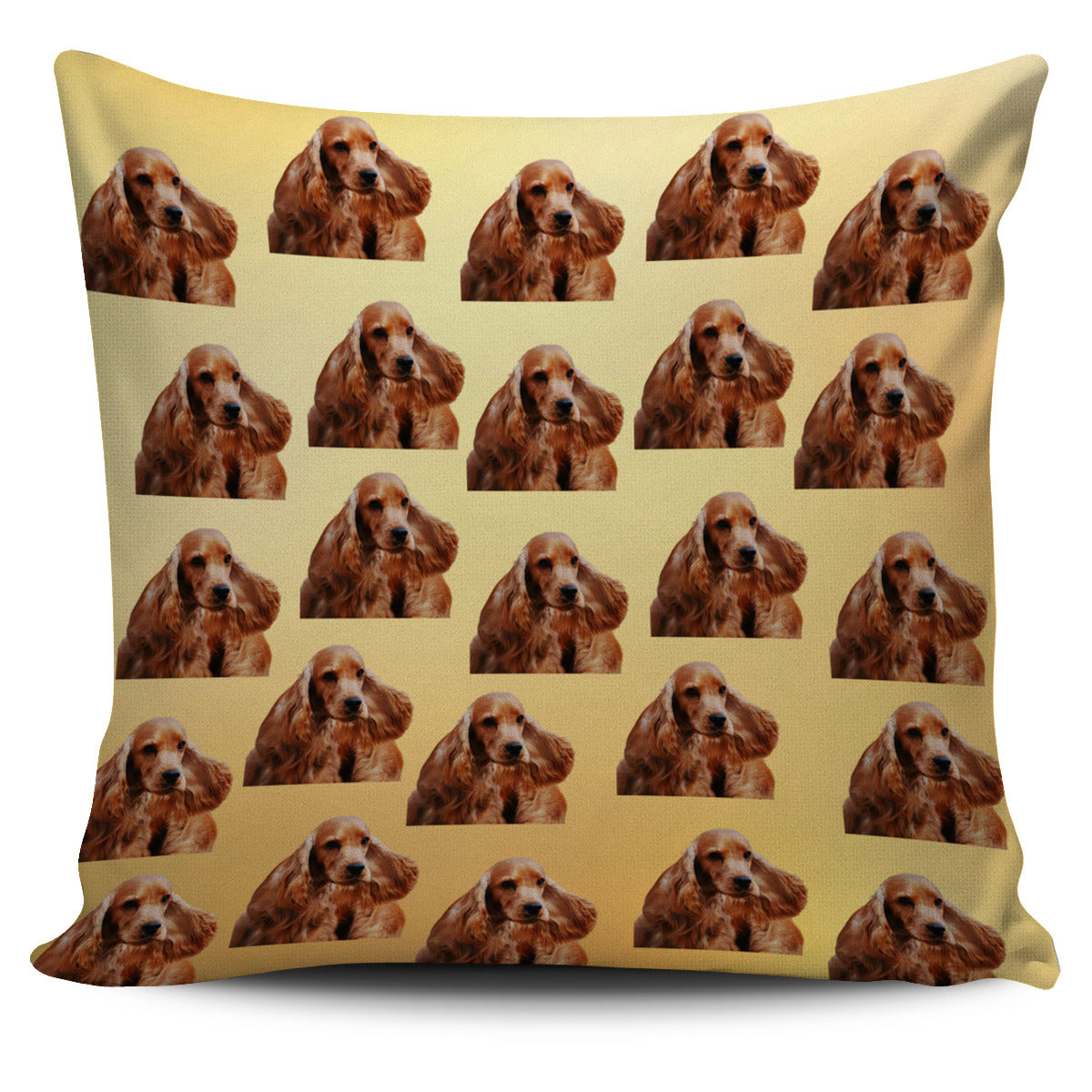 Cocker Spaniel Pillow Cover