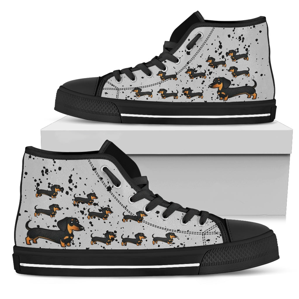 Grey Dachshund Shoes