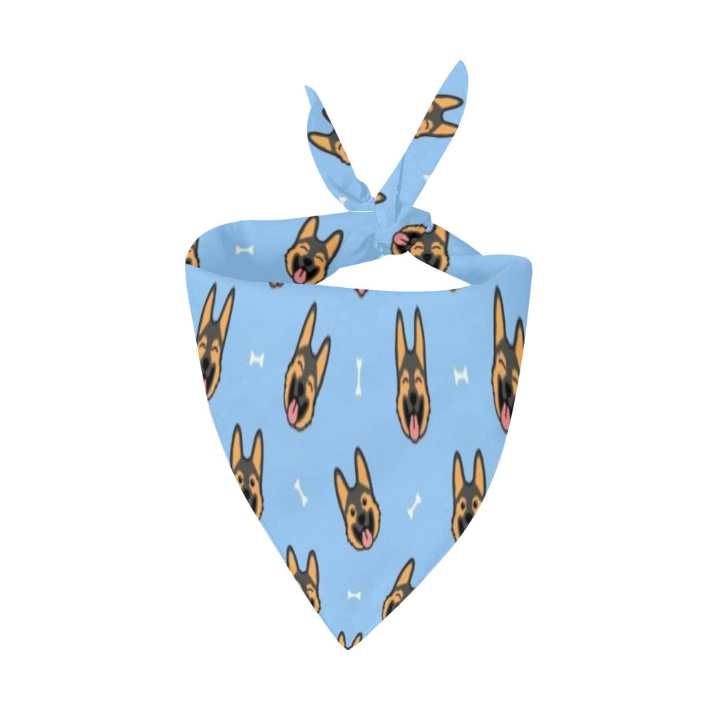 German Shepherd Pet Bandana - Cartoon